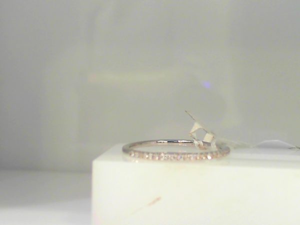 Diamond Half Anniversary Band,  18KTW, 30=0.11tw Round G SI1 Diamonds Gram Wt: 1.22